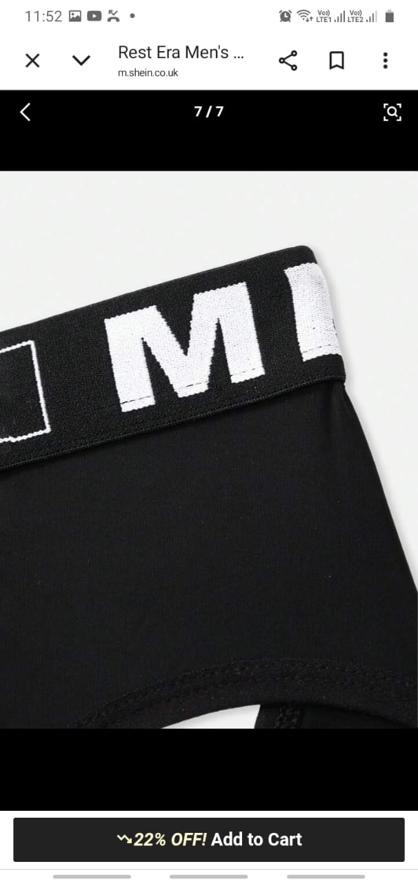 Rest Era Men's Revealing Thong Underwear